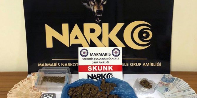 Marmaris’te uyuşturucu satışı yapan garson gözaltına alındı