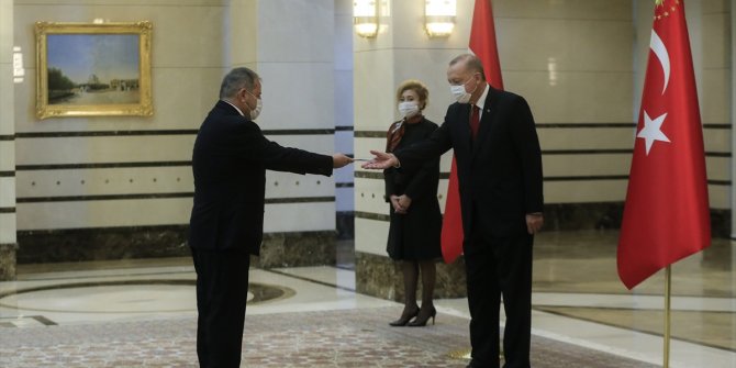 Cumhurbaşkanı Erdoğan İspanya Büyükelçisi ile görüştü