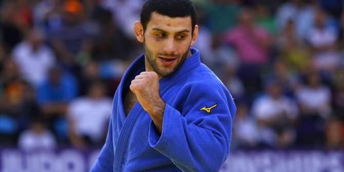 Milli judocu Vedat Albayrak'tan Budapeşte’de altın madalya