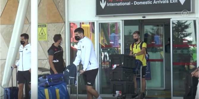 İsrail temsilcisi Maccabi Tel-Aviv Sivas'a geldi