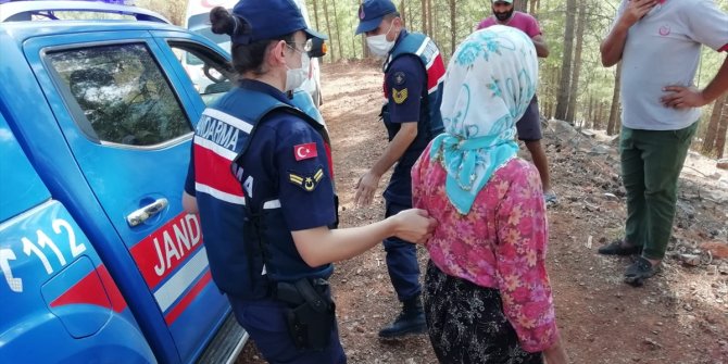 Mersin'de 10 gün önce kaybolan kadın ormanda bulundu