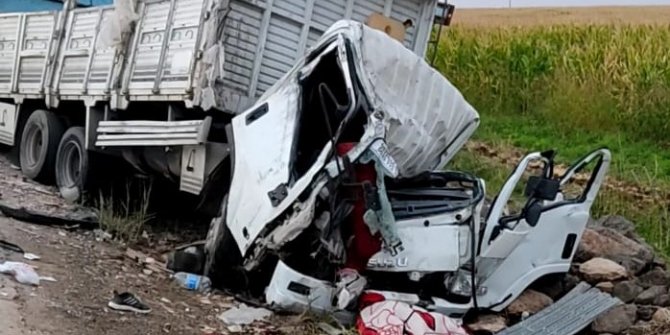 Viranşehir'de feci kaza: 2 kişi hayatını kaybetti