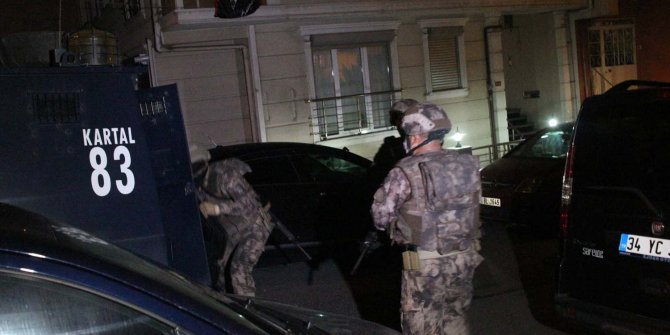 İstanbul merkezli terör örgütü operasyonu. DHKP-C 'ye gece yarısı baskını