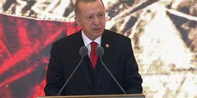 Erdoğan Milli Mücadele Sergisi'nde konuştu