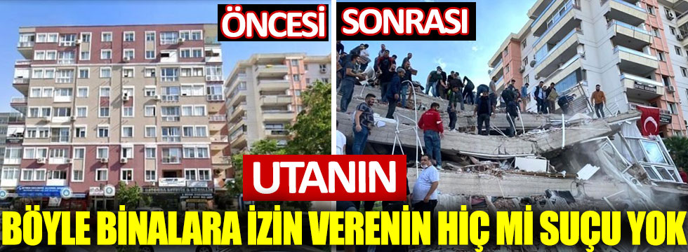 İzmir'deki depremin ardından bomba kat skandalı. Böyle binalara izin verenin hiç mi suçu yok. Utanın