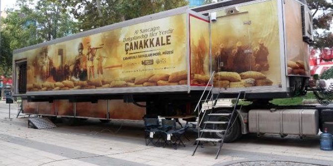Çanakkale Savaşları Mobil Müzesi'nin yeni durağı Elazığ