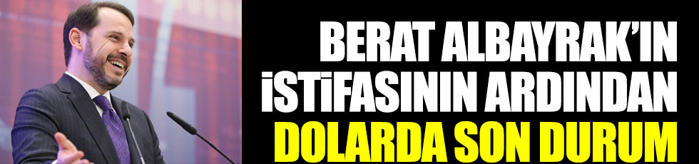 Berat Albayrak'ın istifasının ardından dolar ve euroda son durum