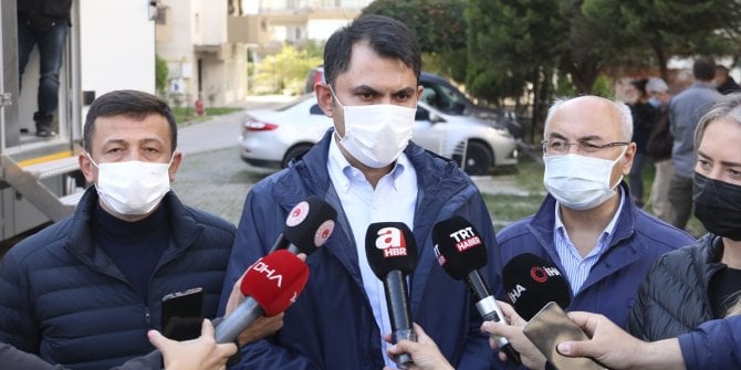 Bakan Kurum, İzmir’deki hasarlı bina sayısını açıkladı