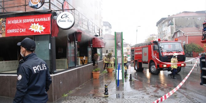 Ataşehir'de restoranda yangın