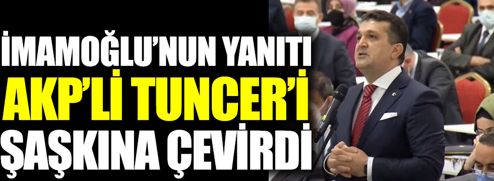 Ekrem İmamoğlu’nun yanıtı AKP’li Yavuz Selim Tuncer’i şaşkına çevirdi