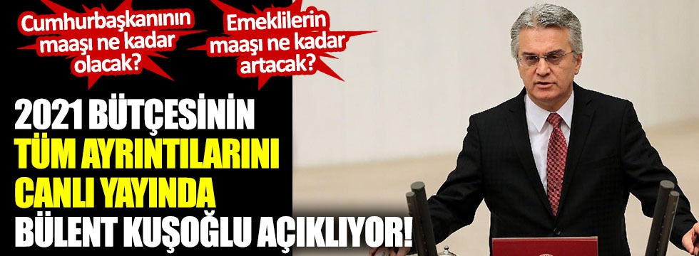 CHP Genel Başkan Yardımcısı, Ankara milletvekili Bülent Kuşoğlu Yeniçağ TV canlı yayınında açıklıyor!