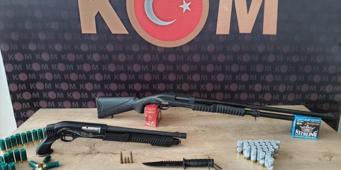 Kahramanmaraş'ta silah kaçakçılığı operasyonu: 4 gözaltı