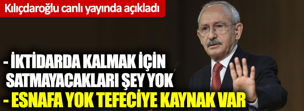 Kemal Kılıçdaroğlu'ndan İsmail Küçükkaya'ya flaş açıklamalar