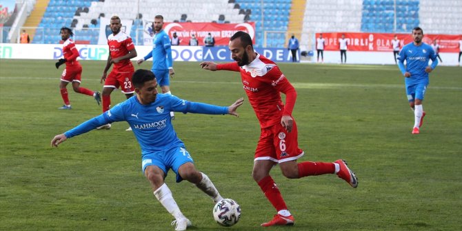 Erzurumspor-Antalyaspor maçında gol düellosu
