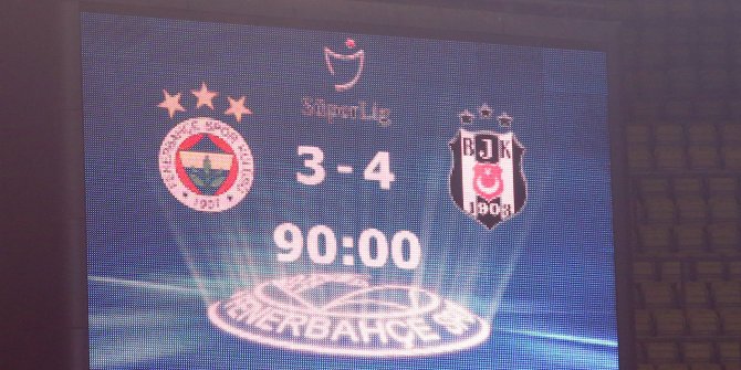 Beşiktaş’tan derbi sonrası Fenerbahçe’ye gönderme