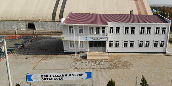 Necat Gülseven'in eşi Ebru Yaşar adına yaptırdığı okul tamamlandı
