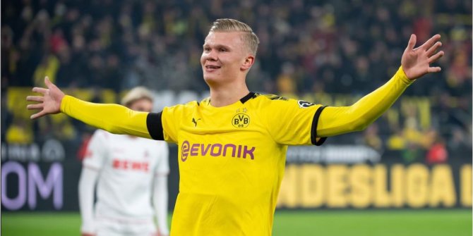 Borussia Dortmund'lu Erling Haaland ocak ayına kadar yok
