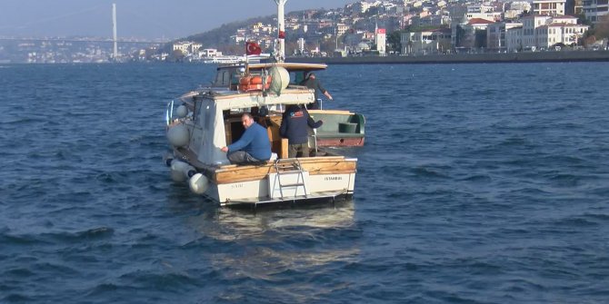 İstanbul Boğazı'nda korona denetimi. Tekneler tek tek incelendi
