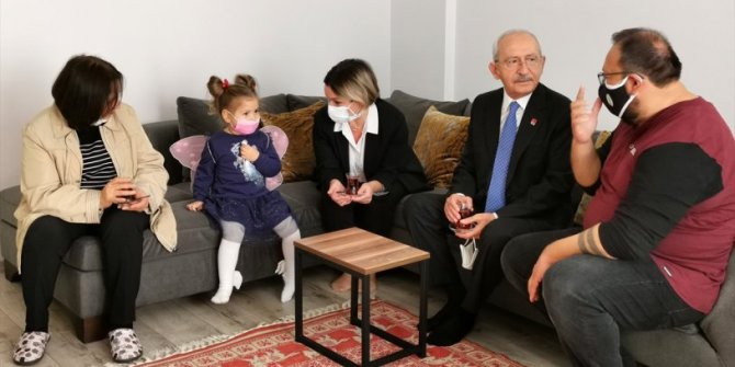 Kemal Kılıçdaroğlu’ndan İzmir’deki depremin simge isimlerine ziyaret