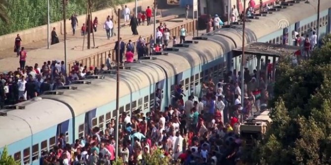 Mısır’da tren kazası: 22 kişi yaralandı
