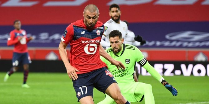 Bordeaux'u 2-1 yenen Lille, maç fazlası ile lider oldu