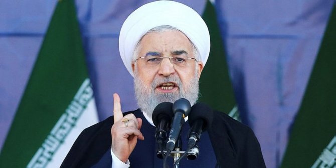 İran Cumhurbaşkanı Ruhani Trump'ı hedef alan açıklamalarda bulundu