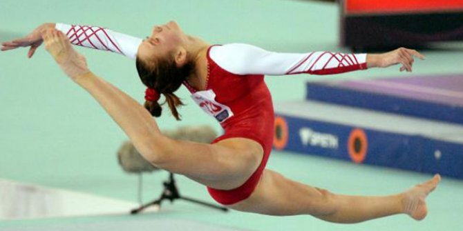 Genç cimnastikçiler Avrupa 4'üncüsü
