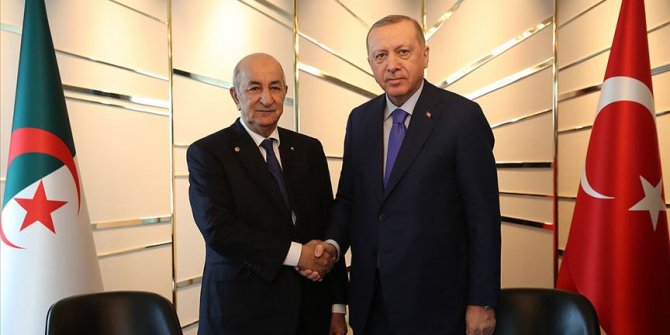 Erdoğan, Cezayir Cumhurbaşkanı Tebbun ile telefonla görüştü