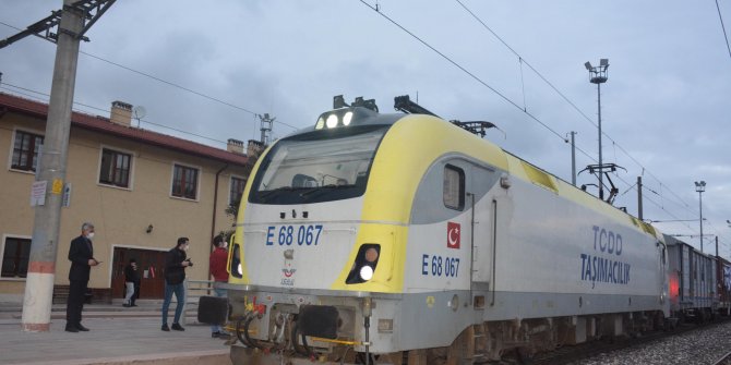 Çin’e giden ikinci ihracat treni Bilecik’e ulaştı
