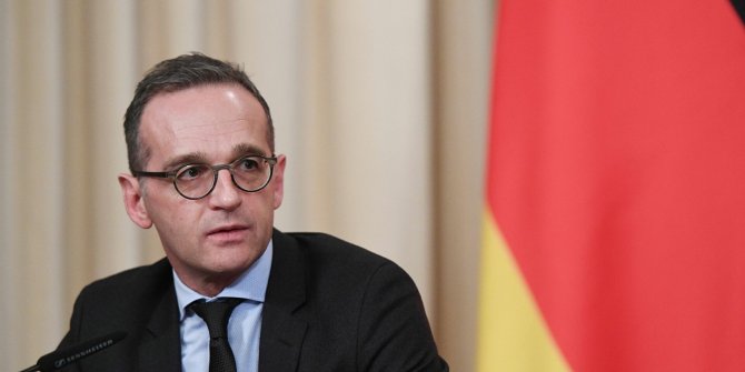 Almanya Dışişleri Bakanı Maas'tan ambargo açıklaması
