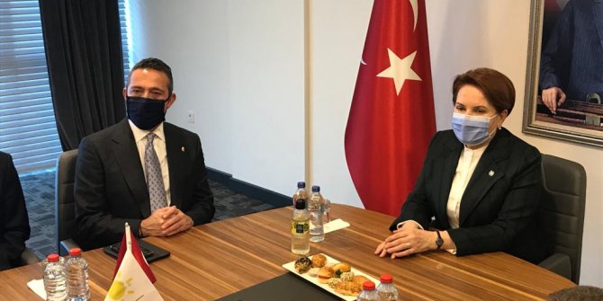 Fenerbahçe Kulübü Başkanı Ali Koç'tan İYİ Parti lideri Meral Akşener'i ziyaret