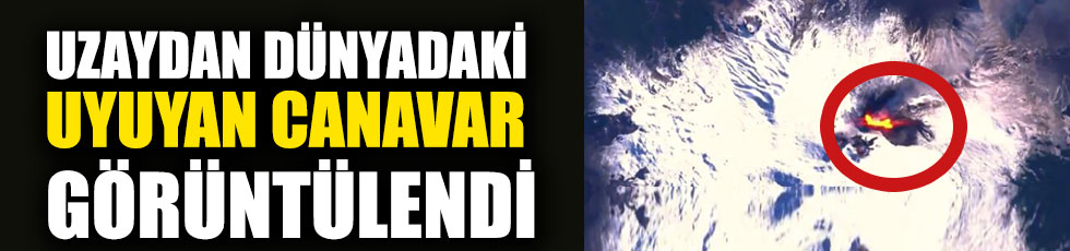 İtalya’da 14 Aralık’ta faaliyete geçen Etna Yanardağı uzaydan görüntülendi