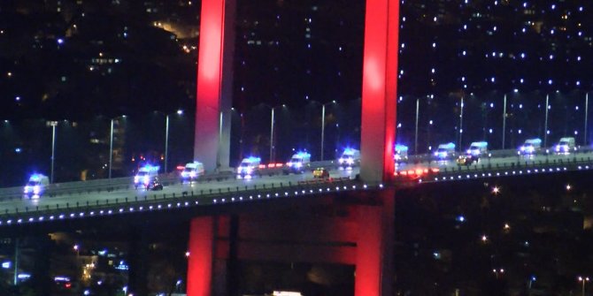 Ambulanslar İstanbul'da. Ankara'dan yola çıktılar