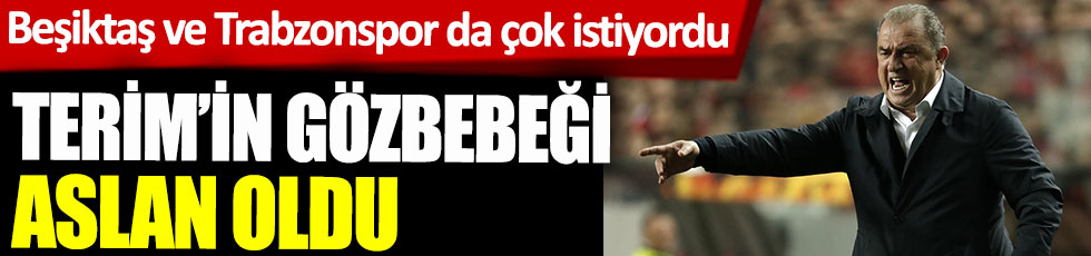Fatih Terim'in gözbebeği aslan oldu. Beşiktaş ve Trabzonspor da çok istiyordu