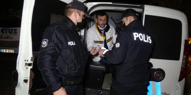 Edirne'de alkollü sürücü polisleri çıldırttı. Bu ne ilk ne son