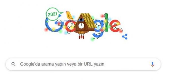 Google, 2021’i doodle ile kutladı