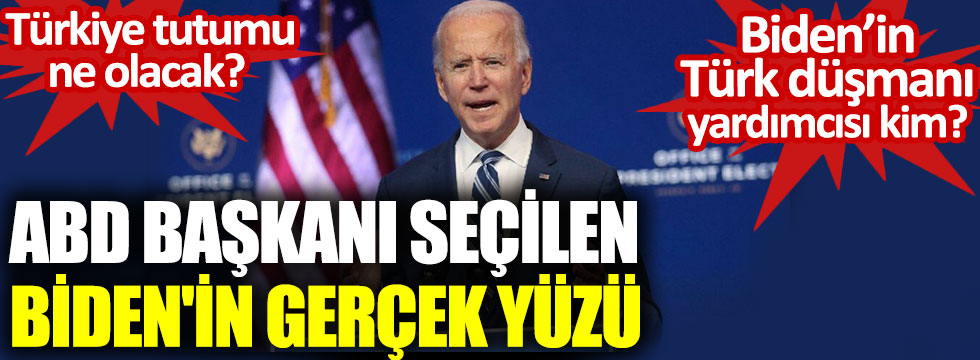 ABD başkanı seçilen Biden'in gerçek yüzü. Türkiye tutumu ne olacak? Biden’in Türk düşmanı yardımcısı kim?