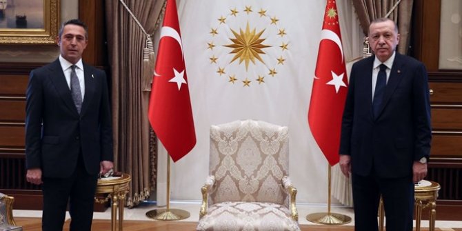 Ali Koç'tan Erdoğan'a sürpriz ziyaret