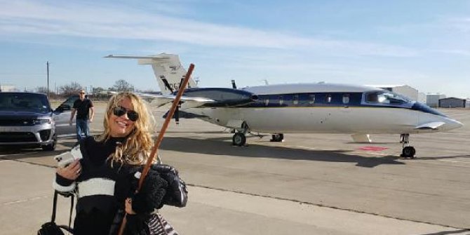 ABD'li emlak komisyoncusu  Jenna Ryan Kongre baskınına katılmak için özel jetini havalandırdı
