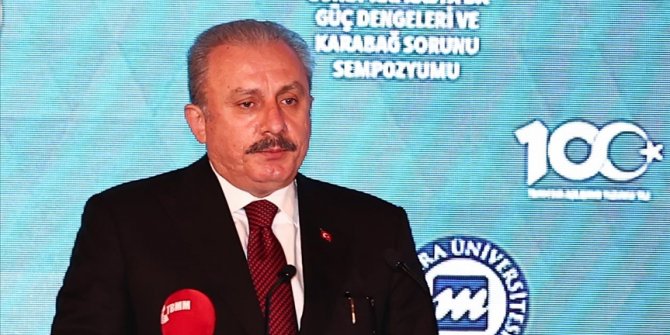 TBMM Başkanı Şentop: Ermenistan, Rusya ve Türkiye'yi çatışmanın içine çekmek istedi