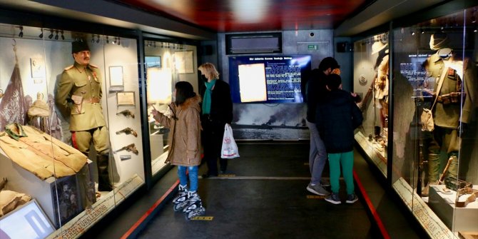 Çanakkale Savaşları'nın ruhu mobil müzede yaşatılıyor