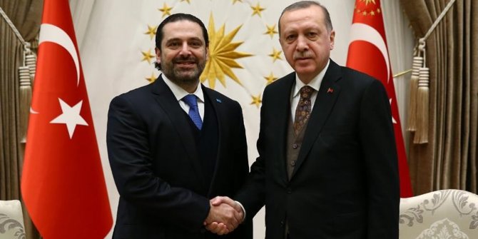 Cumhurbaşkanı Erdoğan Saad El Hariri'yi kabul etti