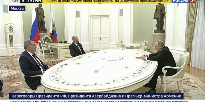 Moskova'da kritik Karabağ zirvesi başladı. Putin, Aliyev ve Paşinyan ile görüşüyor