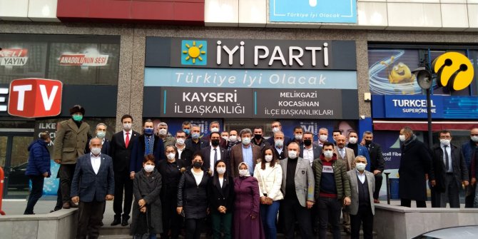 İYİ Parti Kayseri'de üye katılım töreni