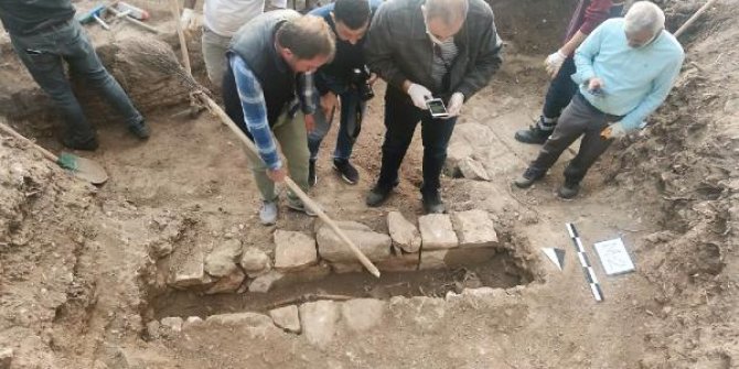 Diyarbakır'da 1. Kılıç Arslan'ın mezarı için yapılan kazı çalışmasında kalıntılar bulundu