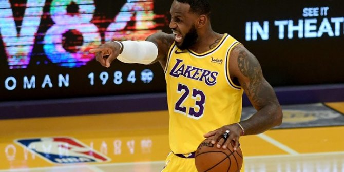 NBA'de Lakers'ı yine Lebron James taşıdı. Kyle Kuzma şov yaptı
