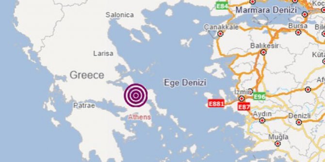 Yunanistan'da depremler durmuyor