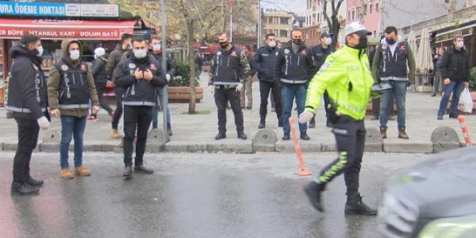 İstanbul Kemerburgaz'da uyuşturucu denetimi gerçekleştirildi