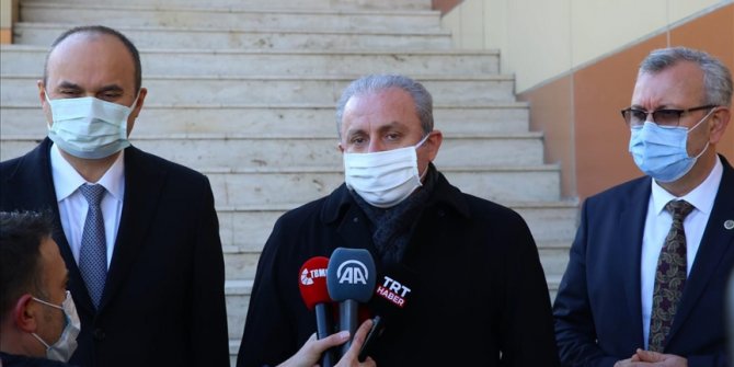 TBMM Başkanı Mustafa Şentop'tan aşı açıklaması