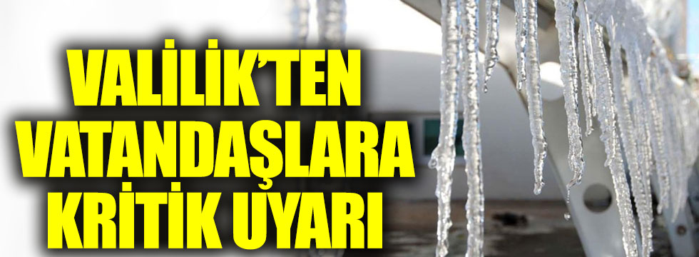 Ankara Valiliği'nden vatandaşlara hava durumu ile ilgili kritik uyarı
